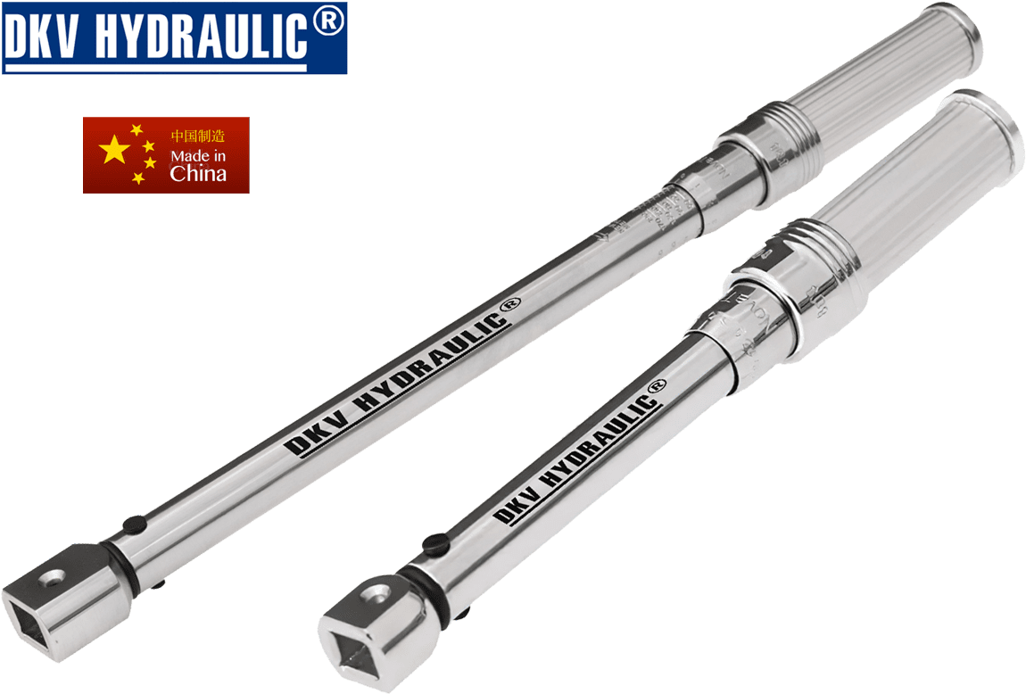 CỜ LÊ LỰC DKVB-01 | CỜ LÊ SIẾT LỰC DKVB-01 | TORQUE WRENCH DKVB-01 | 1 - 5 N.m | 9x12 mm Cờ lê lực DKVB-01, cờ lê siết lực DKVB-01, Torque wrench DKVB-01 là loại cờ lê lực đầu dời, chuyên dùng để siết lực (moment) chính xác các loại bulong, đai ốc, vít trong công nghiệp. Cờ lê siết lực DKVB-01 có dải lực siết: 1 - 5 N.m, bước tiến: 0.05 N.m/vạch, size nhét đầu cờ lê: 9x12 mm. Cờ lê lực DKVB-01, đa ứng dụng: khi có thể thay đổi được nhiều kiểu đầu (đầu chuyển đổi khẩu, đầu dạng tròng, đầu dạng miệng hở...), đặc biệt phù hợp với siết các khe hở hẹp, mà cờ lê lực đầu khẩu không thể siết được. Cờ lê lực DKVB-01 có thân vỏ bằng thép cường lực, chịu va đập tốt. Hệ thống lò xo, cò nhẩy đàn hồi cao, giảm thiểu gây sai số trong quá trình sử dụng. Sai số chế tạo cờ lê lực DKVB-01 theo nhà sản xuất nêu: +/- 4%, chế tạo theo tiêu chuẩn DIN EN ISO 6789-1:2017. Chiều dài: 170 mm. Trọng lượng: 0.28 kg. Thao tác vận hành cờ lê lực DKVB-01: vẫn theo kiểu kinh điển, phổ dụng, sự phối hợp của thang đo dọc và thang đo ngang (thông qua mở/đóng khóa đuôi, vặn tiến lên/xuống) để cho chỉ số lực cần siết. Quy cách đóng gói cờ lê lực DKVB-01: hộp nhựa. Đi kèm giấy kiểm tra, hiệu chuẩn (Certificate of Calibration) trước khi xuất xưởng bởi nhà sản xuất DKV HYDRAULIC. Cờ lê lực DKVB-01 là sản phẩm OEM (đặt hàng gia công chế tạo) tại Trung Quốc của DKV VIET NAM CO.,LTD. Made in China. THÔNG TIN HỖ TRỢ: Hãng sản xuất: DKV HYDRAULIC | OEM China | Made in China. Bảo hành: 12 tháng. CO, CQ: nhà sản xuất DKV HYDRAULIC | OEM China | Made in China cấp. Đóng gói: hộp gỗ công nghiệp.